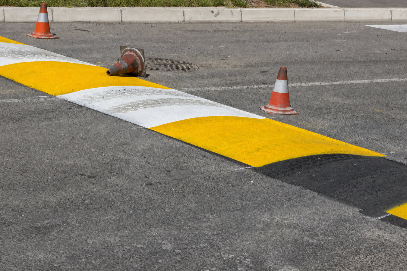 Speed bump installation